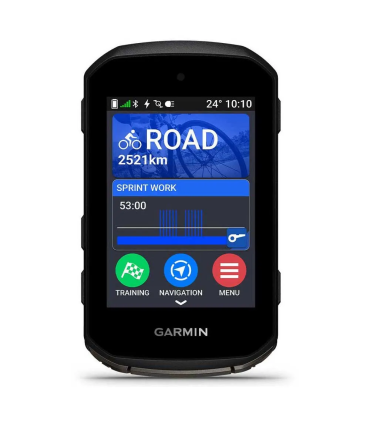 Garmin Edge 850 ciclocomputador GPS pantalla principal modo Road