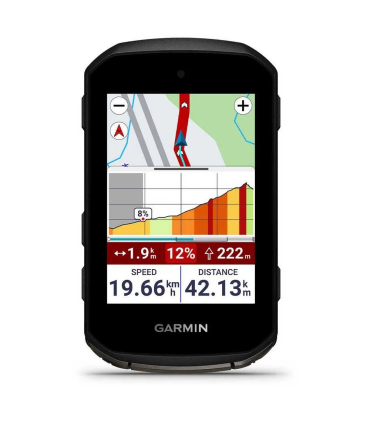 Garmin Edge 850 navegación GPS con mapa y perfil de altimetría