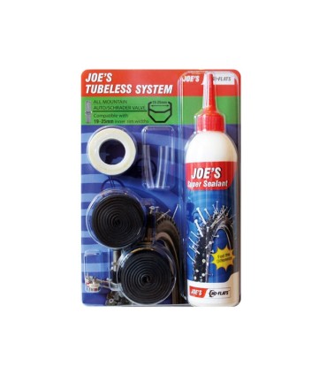 KIT TUBELESS Joe`s NO FLATS 26" - 29"