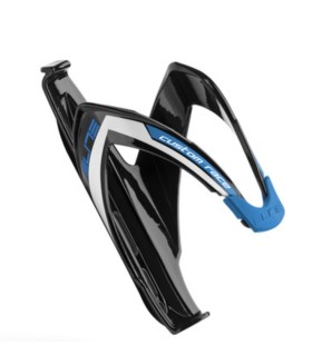 PORTABIDON ELITE CUSTOM RACE NEGRO/BRILLO BLANCO/LOGOAZUL