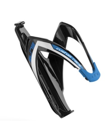 PORTABIDON ELITE CUSTOM RACE NEGRO/BRILLO BLANCO/LOGOAZUL