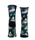 Calcetines SoftAir Valwindcycles - PASTELES DE UNICORNIO - NEGRO