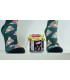 Calcetines SoftAir Valwindcycles - PASTELES DE UNICORNIO - NEGRO