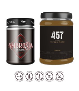 Crema PALEOBULL DE CACAO Y AVELLANAS SALUDABLE AMBROSÍA