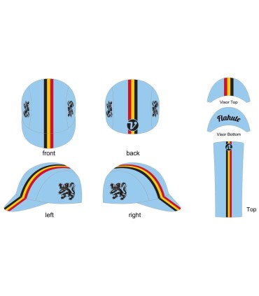 Gorra VELOPAC BELGIUM CYCLING CAP